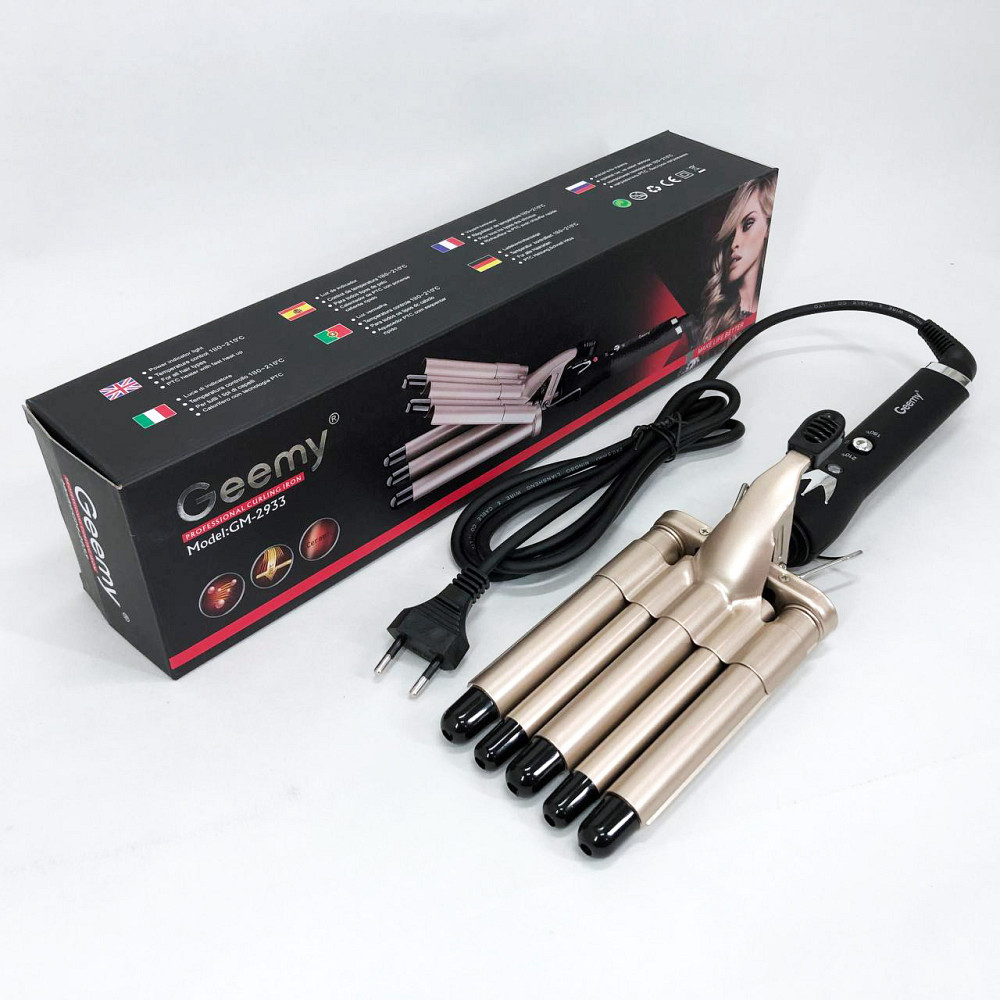 Плойка спіральна для завивки волосся, Плойка для гладкого волосся і локонів Сучасна завивки SL-20 Львів - фото 6