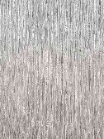 Обои виниловые на флизелиновой основе Rasch Incanto 1.06х10 однотонные тонкая полоска с глянцем белые молочные Киев