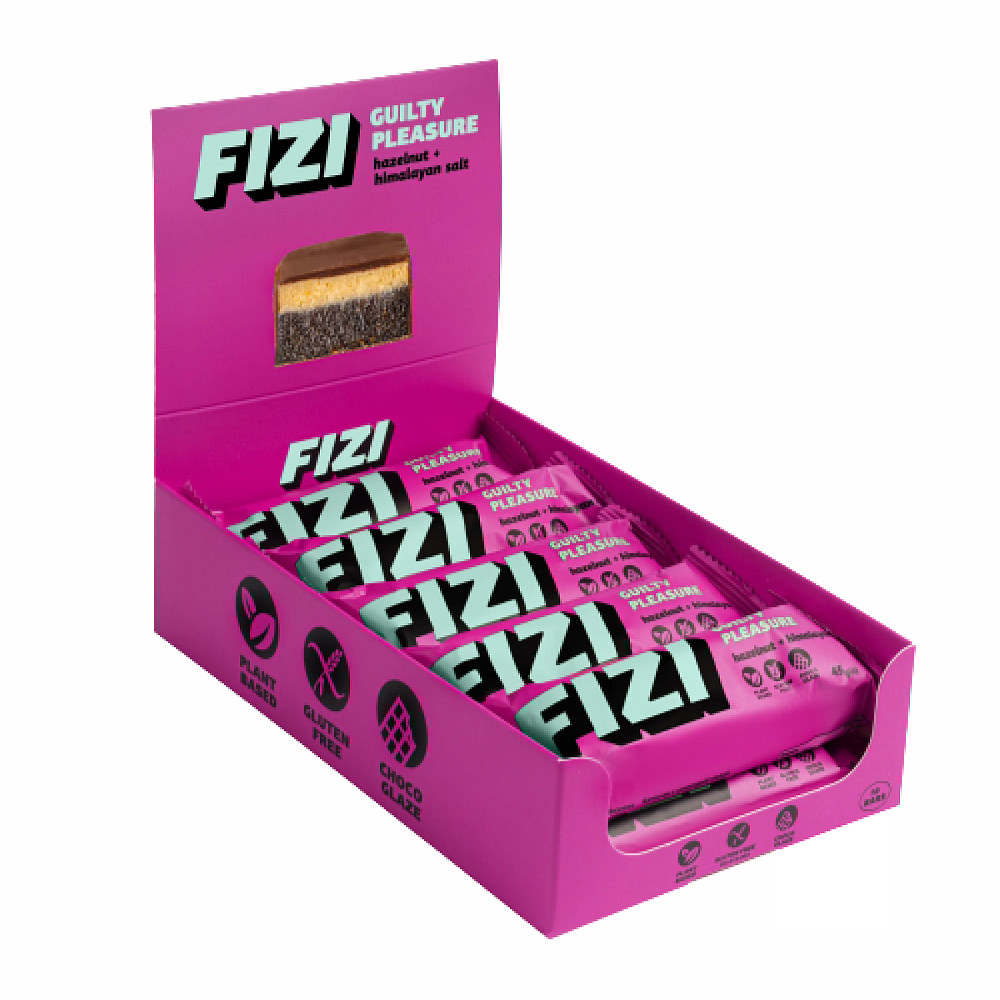 FIZI Chocolate Bar - 10х45g (Hazelnut-Himalayan Salt) Луцьк - фото 1