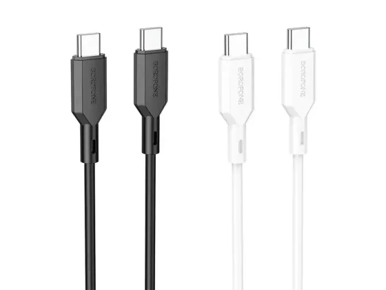 Кабель Type-C - Type-C 60Вт Borofone BX70 1М для заряджання портативної техніки 20V/3A Київ