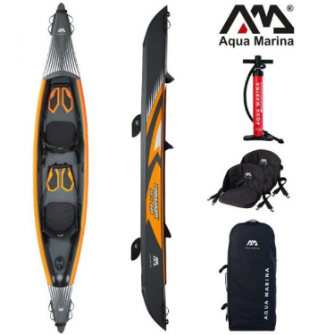 Надувной каяк для отдыха двухместный Aqua Marinа Memba Sports Kayak 2-person 2-х местный каяк Днепр - изображение 1