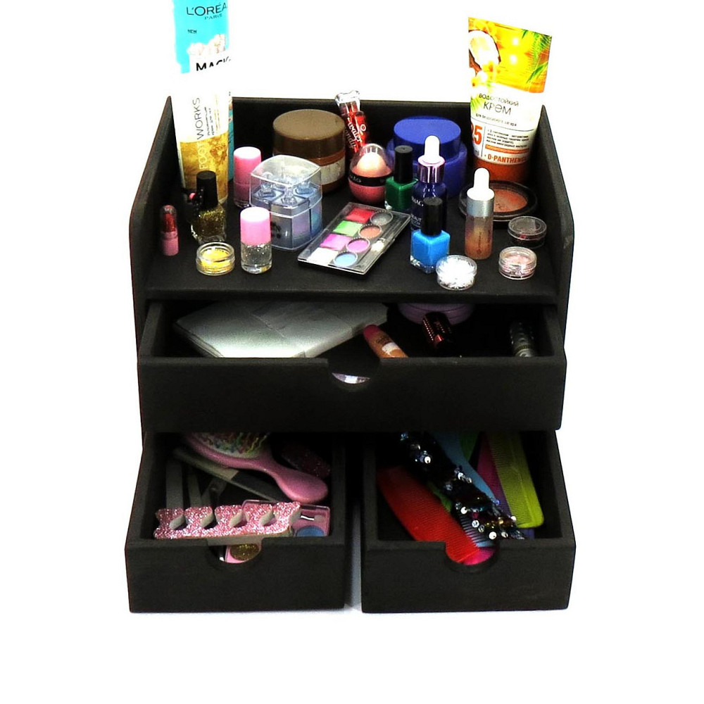 Органайзер для косметики "Шарлотта" венге Миколаїв - фото 6