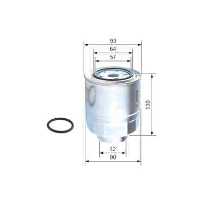 Фільтр паливний Bosch F 026 402 063 Вінниця
