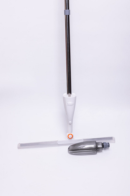 Швабра-скребок з розпилювачем та довгою металевою ручкою для миття твердих поверхонь у будинку та офісі HP-35015-23 Київ - фото 7