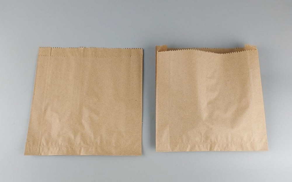 Бумажные пакеты саше 22/6*21  коричневый (100 шт) Харьков - изображение 1