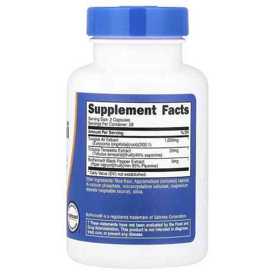 Тонгкат Алі Nutricost Tongkat Ali, 56 Capsules Луцьк