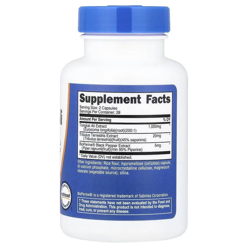 Тонгкат Алі Nutricost Tongkat Ali, 56 Capsules Луцьк - фото 2