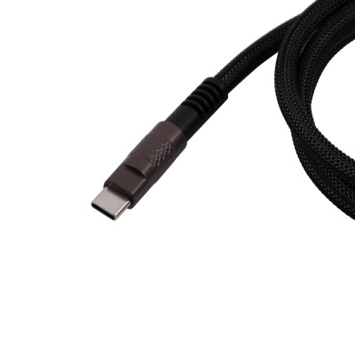 Дата кабель USB-C + USB A to USB-C 1.0m Double-Sleeved Geek black Keychron (CAB21_KEYCHRON) Вінниця - фото 2