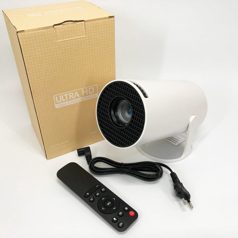 Бюджетный проектор для просмотра фильмов 4K 1280х720р, Мультимедийный проектор для домашнего кинотеатра YG-20 Львов - изображение 12