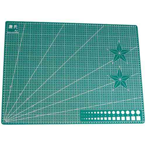 Коврик двусторонний А2 3мм с разметкой для резки пэчворка, Cutting mat Винница