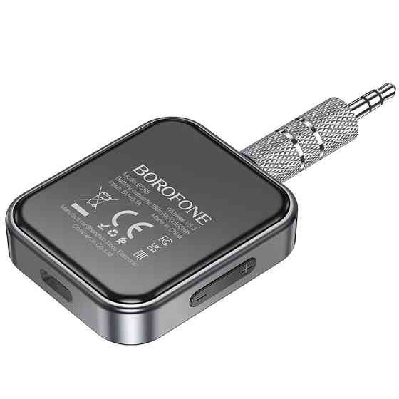 Bluetooth-ресивер BOROFONE BC55 Suave car AUX BT receiver Black Одесса