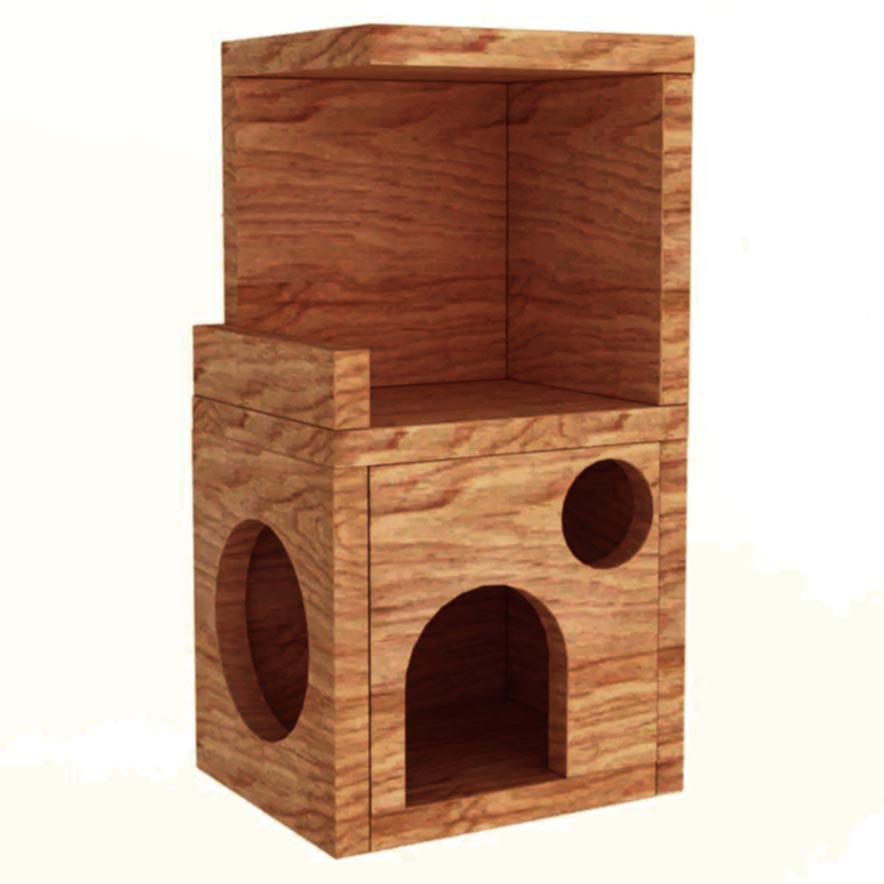 Домик для шиншиллы 