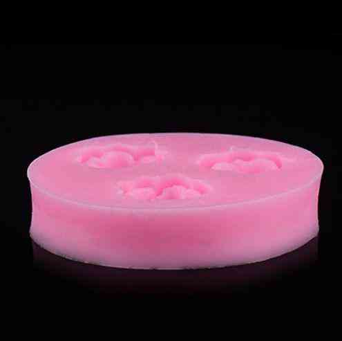 Молд для мастики Розы 46 мм розовый Киев