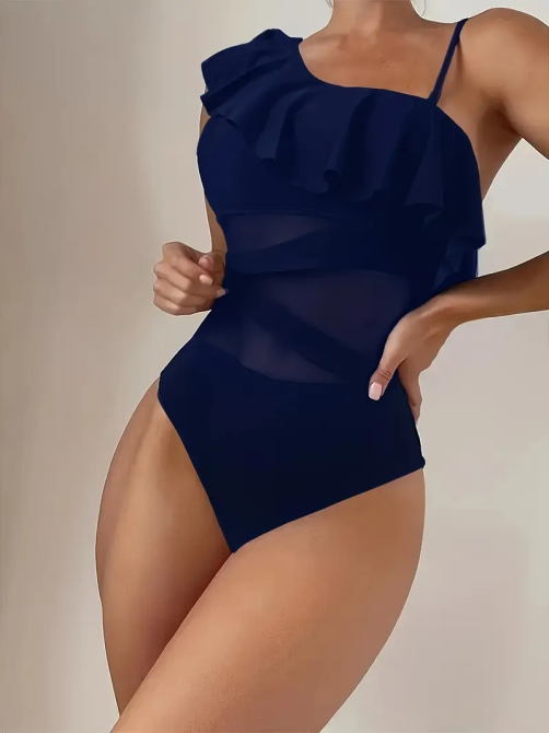 Купальник жіночий суцільний Чорний, 2XL Харків - фото 1