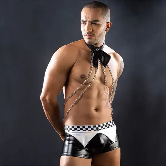 Чоловічий еротичний костюм офіціанта JSY 9150 One Size Львів