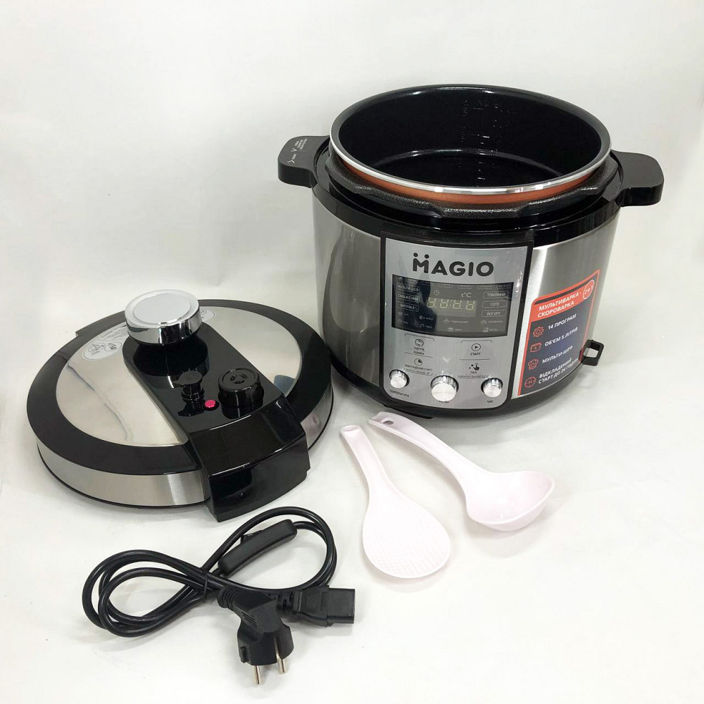 Практична мультиварка, Мультиварка з підтримкою температурного режиму, 5 літрів Кашеварки ZC-20 Львів - фото 4