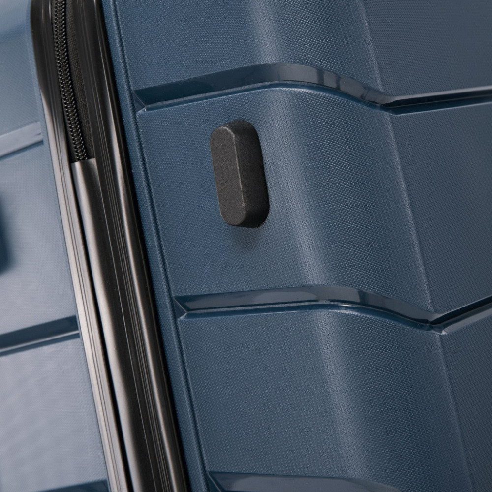 Чемодан полипропиленовый WINGS PP06 большой 78 см темно-синий Киев - изображение 5