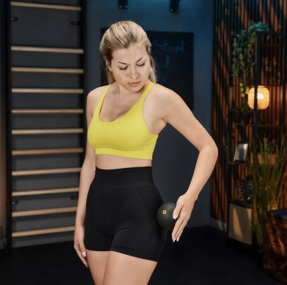 Набір масажерів Trex Sport TX-025EPS 4в1 для йоги та фітнесу чорний Киев