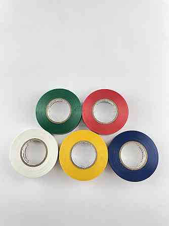 Лента изоляционная, 17 мм*25 м* 0,15 мм, цветная (уп. 10 шт) Мукачево