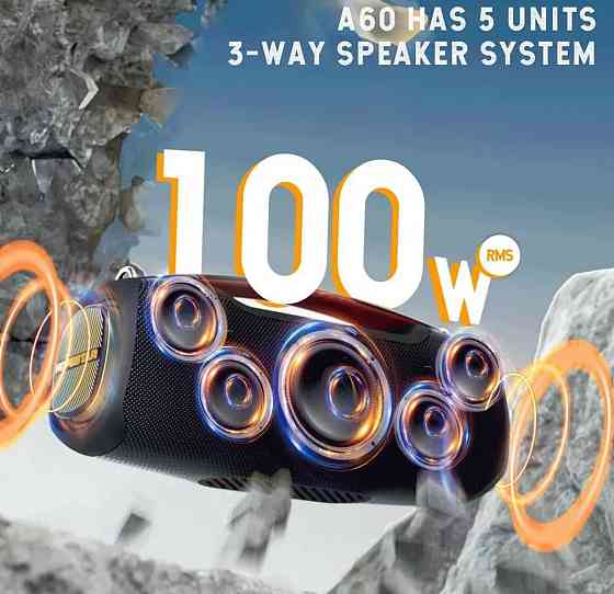 Hopestar A60 100w - Bluetooth колонки черные (Оригинал) Киев