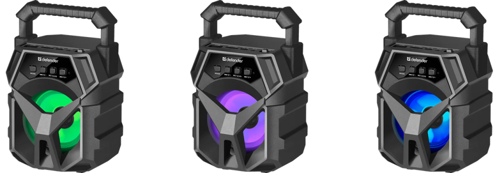 Портативна акустика Defender G98 5W Black (65098) (7055823) Київ - фото 2