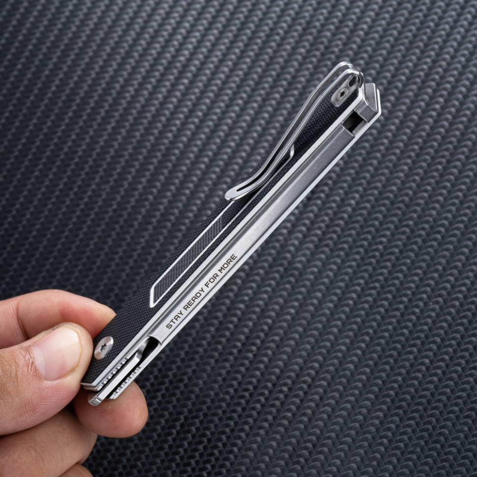 Ніж складаний SRM Swift 125L-GB, чорний Рівне - фото 10