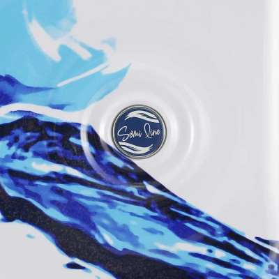 Чемодан Semi Line Print 20" S White/Blue (T5653-1) Винница - изображение 9