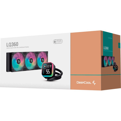 Система рідинного охолодження Deepcool LQ360 Black (R-LQ360-BKLSMW-G-1) Вінниця - фото 12