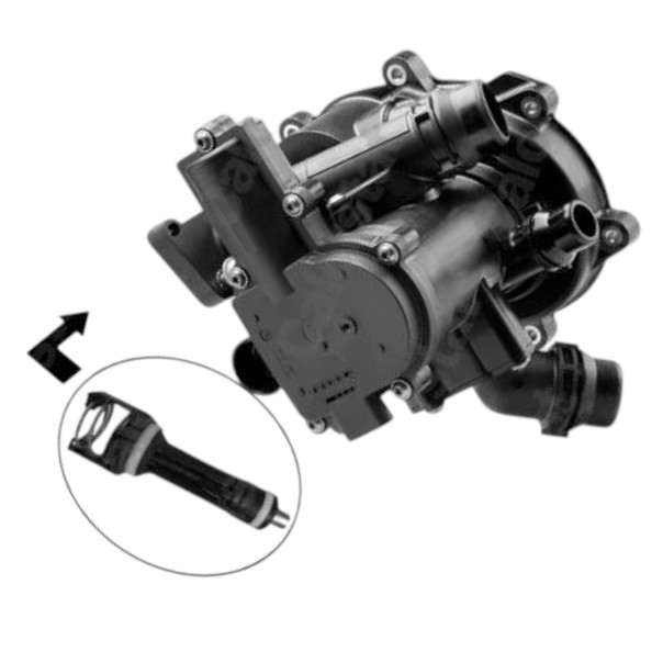 Термостат Шкода , Audi 1.8-2.0TFSI (вставка в помпу) 12- Volken, Мукачево - изображение 1