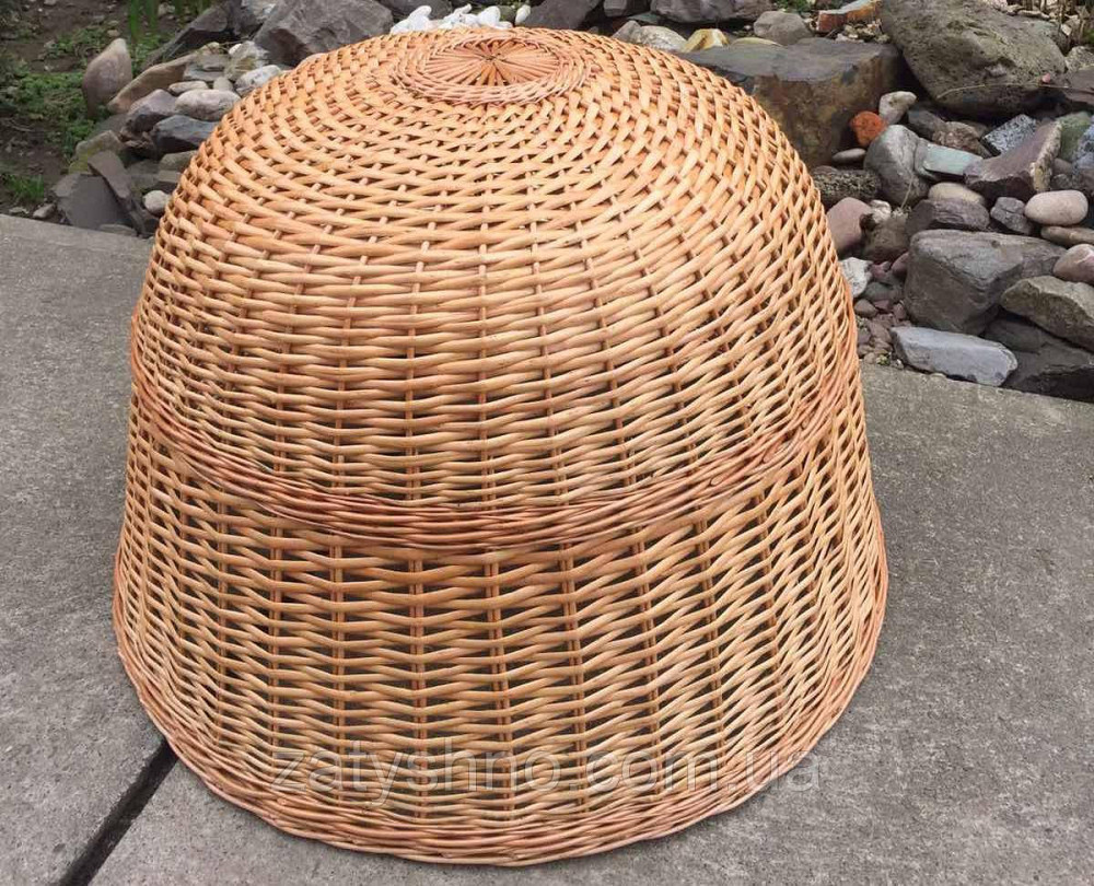 Габаритная люстра плетеная | люстра из лозы лакированая  /плетеной светильник для магазина Киев - изображение 7