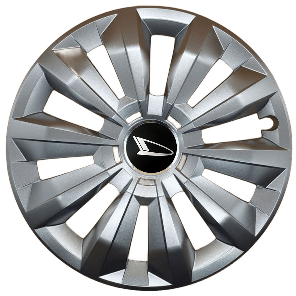 Автомобильные модельные колпаки R16 Daihatsu 434 4шт, SJS, серебристые Киев - изображение 1