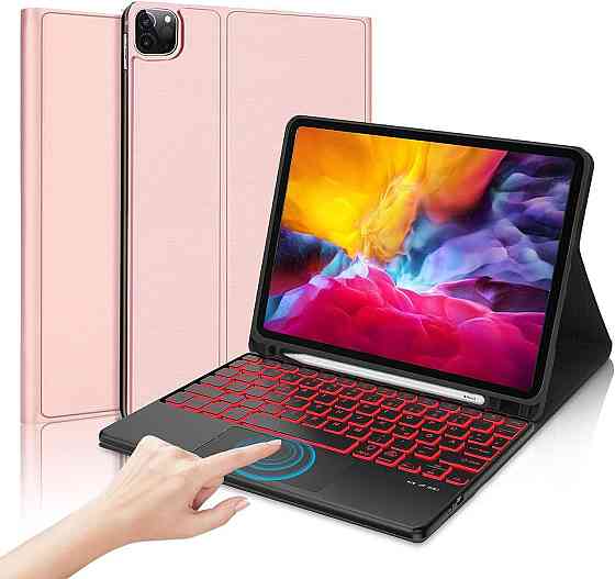 Чохол-книжка на iPad Air 4 10.9" RoseGold із клавіатурою з Німеччини Дніпро
