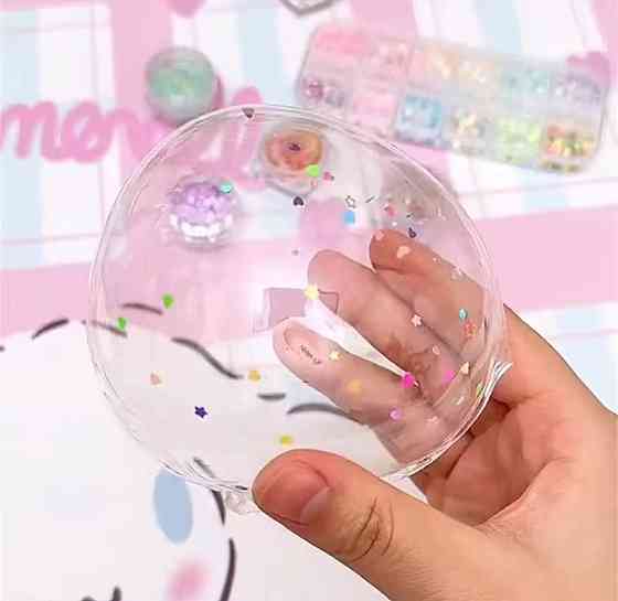 Двостороння нано стрічка Bubble Kit (рандомний колір) 5 см. для видування бульбашок, нано скотч. Київ