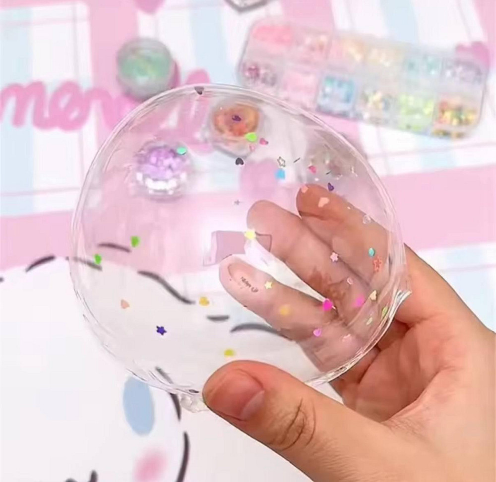 Двухсторонняя нанолента Bubble Kit (рандомный цвет) 5 см. для выдувания пузырей, нано скотч. 1 шт. Киев - изображение 4