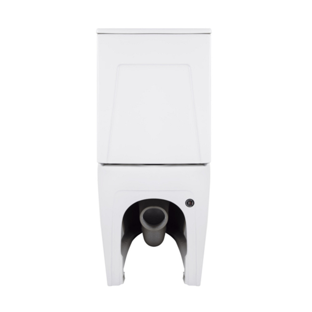 Унітаз підлоговий Qtap Robin New Ultra Quiet безобідковий із сидінням Soft-Close WHITE QT13226083AW Київ - фото 16