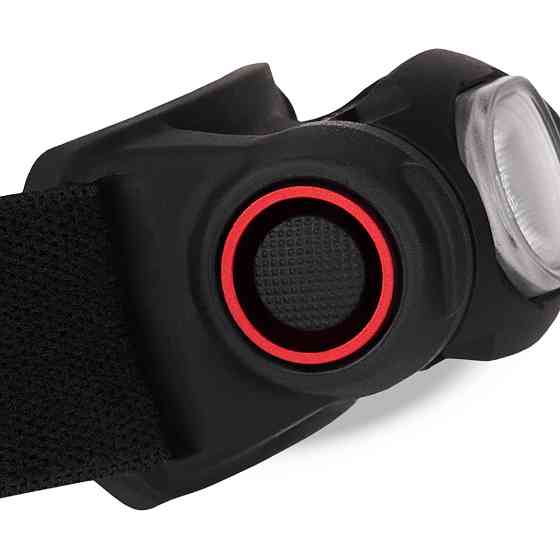 Ліхтар налобний Brevia 500Lm, 2600mAh micro-USB, IP64, заднє світло Львів
