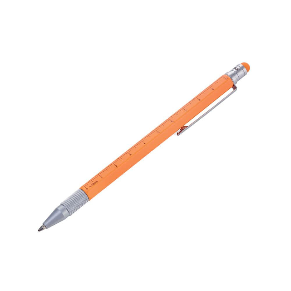 Блокнот із кульковою ручкою Troika Slim, оранжевий Рівне - фото 4