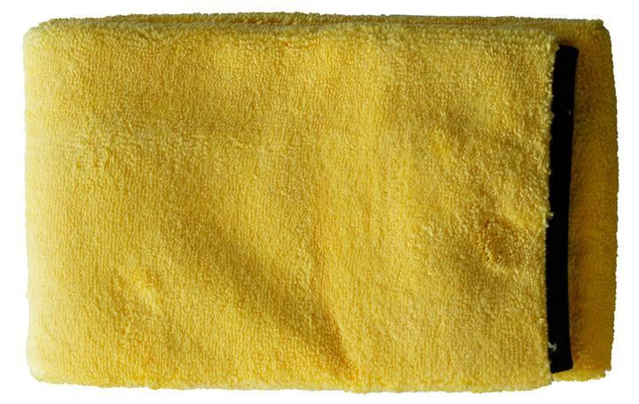 Серветка Мікрофібра для видалення поліролю та воску 40 х 60 см K2 Pro King жовта Київ - фото 1