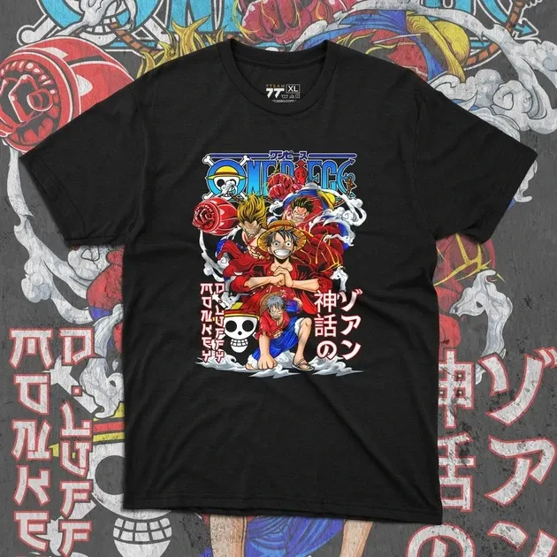 Футболка чоловіча з  принтом Ван Пис All Gear Розмір 48 Anime0157 Дніпро - фото 1