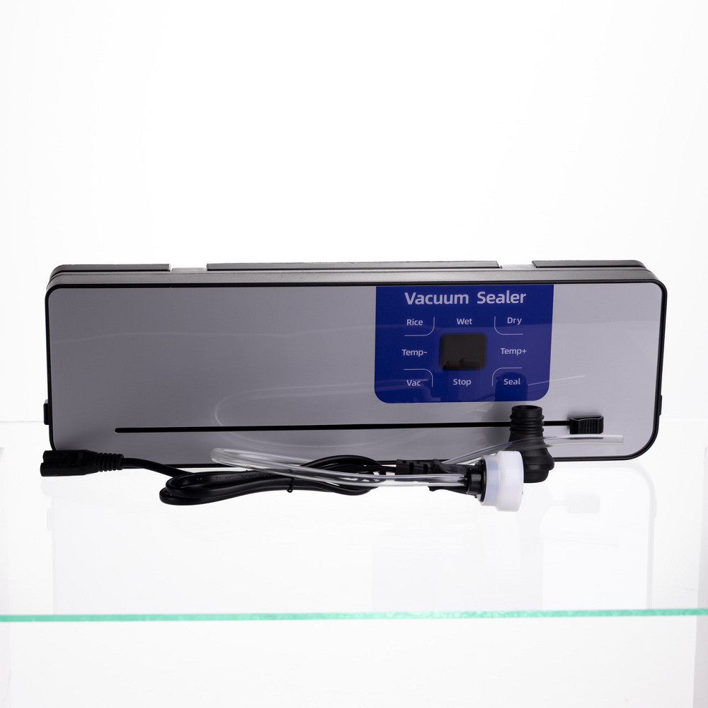 Вакууматор побутовий сенсорний для сухих і вологих продуктів 120 Вт із вбудованим різаком пакувальник вакуумний HP-11-29BL Коломыя - изображение 4