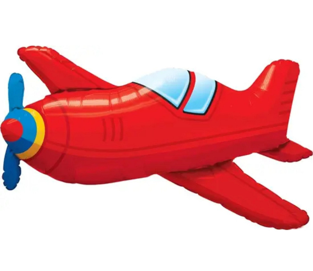 Фольгированный шар самолет 69*93см Киев - изображение 1