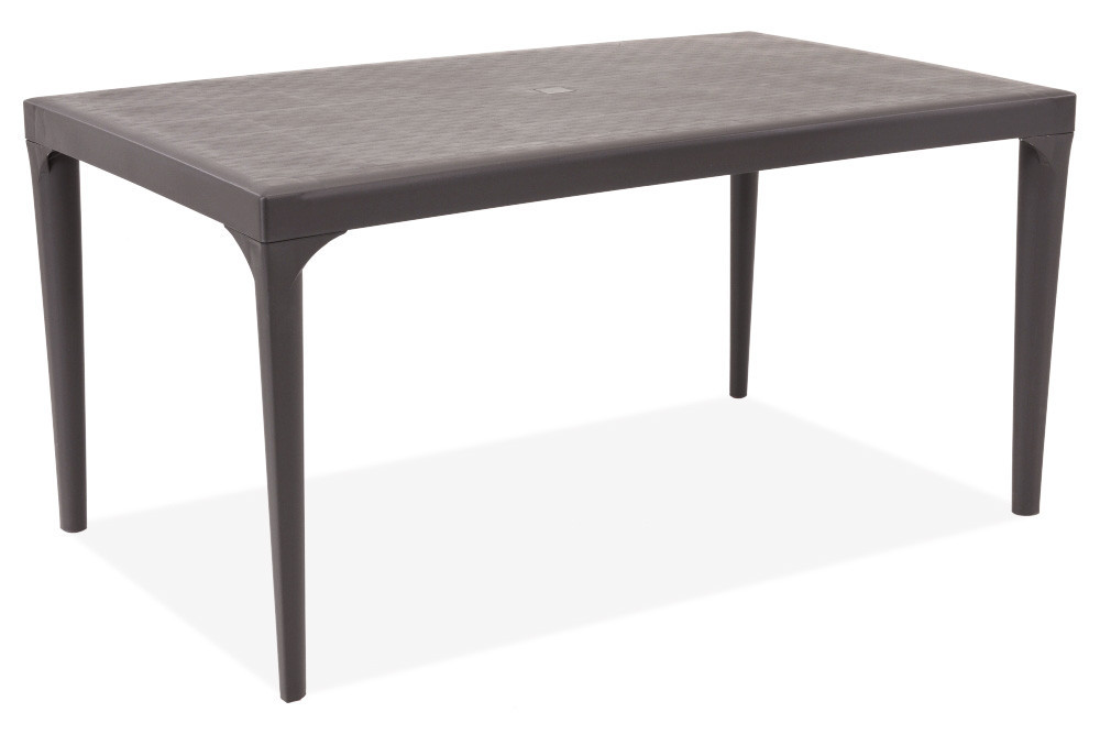 Стіл для саду пластиковий BICA Oslo, бежево-сірий Київ - фото 1