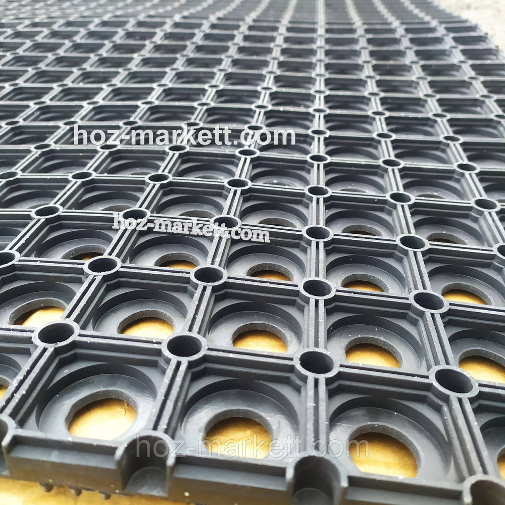 Коврик 150  х 100 х 1.6 см резиновый с отверстиями, резиновое покрытие Ковер 150 см х 100 см Харьков - изображение 5