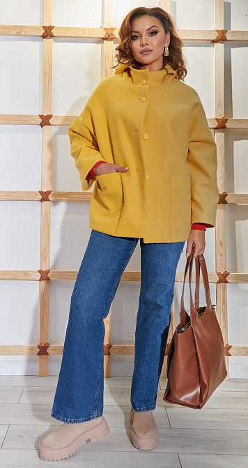 Пальто комфортного силуєта (48) Київ - фото 3