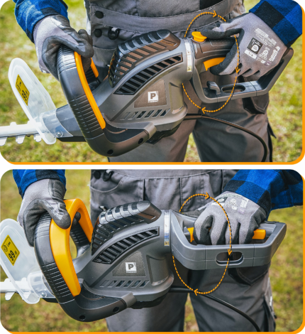 Кущоріз електричний 61см 1800Вт Powermat (Польща) Київ - фото 8