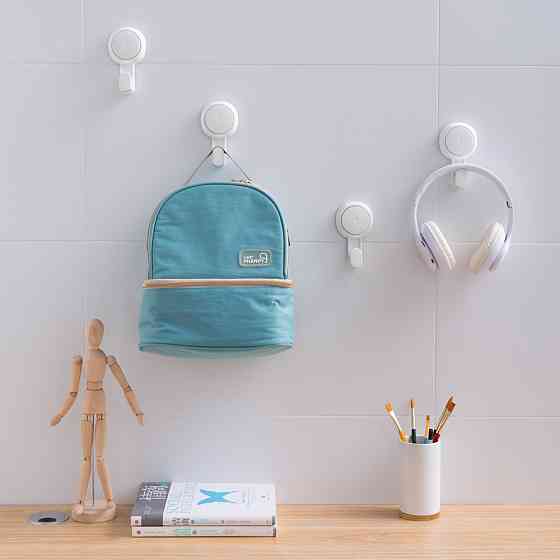 Крючки на вакуумных присосках s42 64×45×115мм (2шт) AQUATICA (9784284) Киев