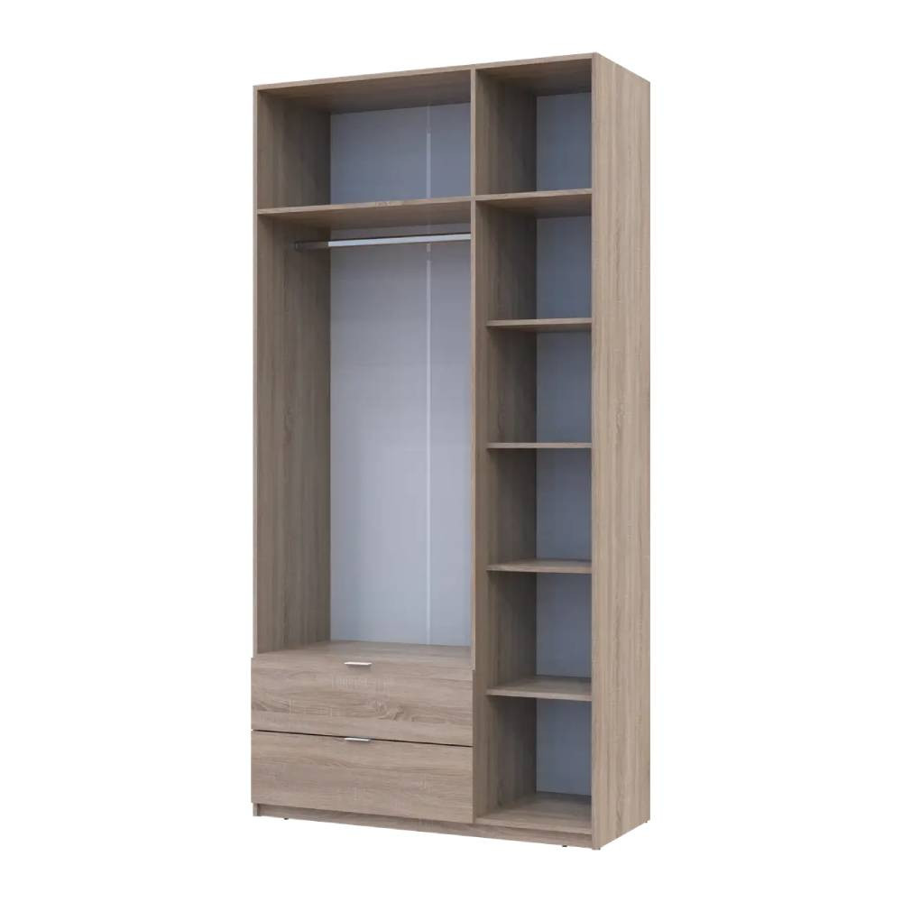 Шкаф для одежды Doros Лукас Дуб Сонома 3ДСП 120х50х240 DRS-011651 (80737799) Днепр - изображение 5