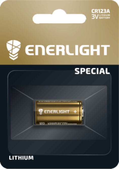 Батарейка 123А ENERLIGHT LITHIUM CR123A 3V блістер 1 шт. Рівне - фото 1