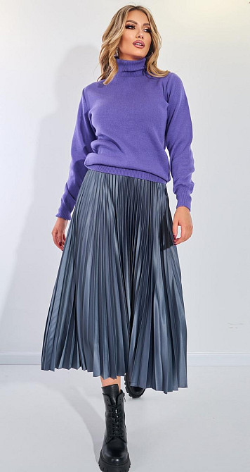 Джемпер свободный с высоким горлом (48-52) Киев - изображение 1