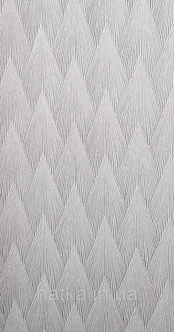 Обои виниловые на флизелине AdaWall Omega1.06х10 геометрия 3д фигуры структурные серые с серебром  23202-4 Киев - изображение 1